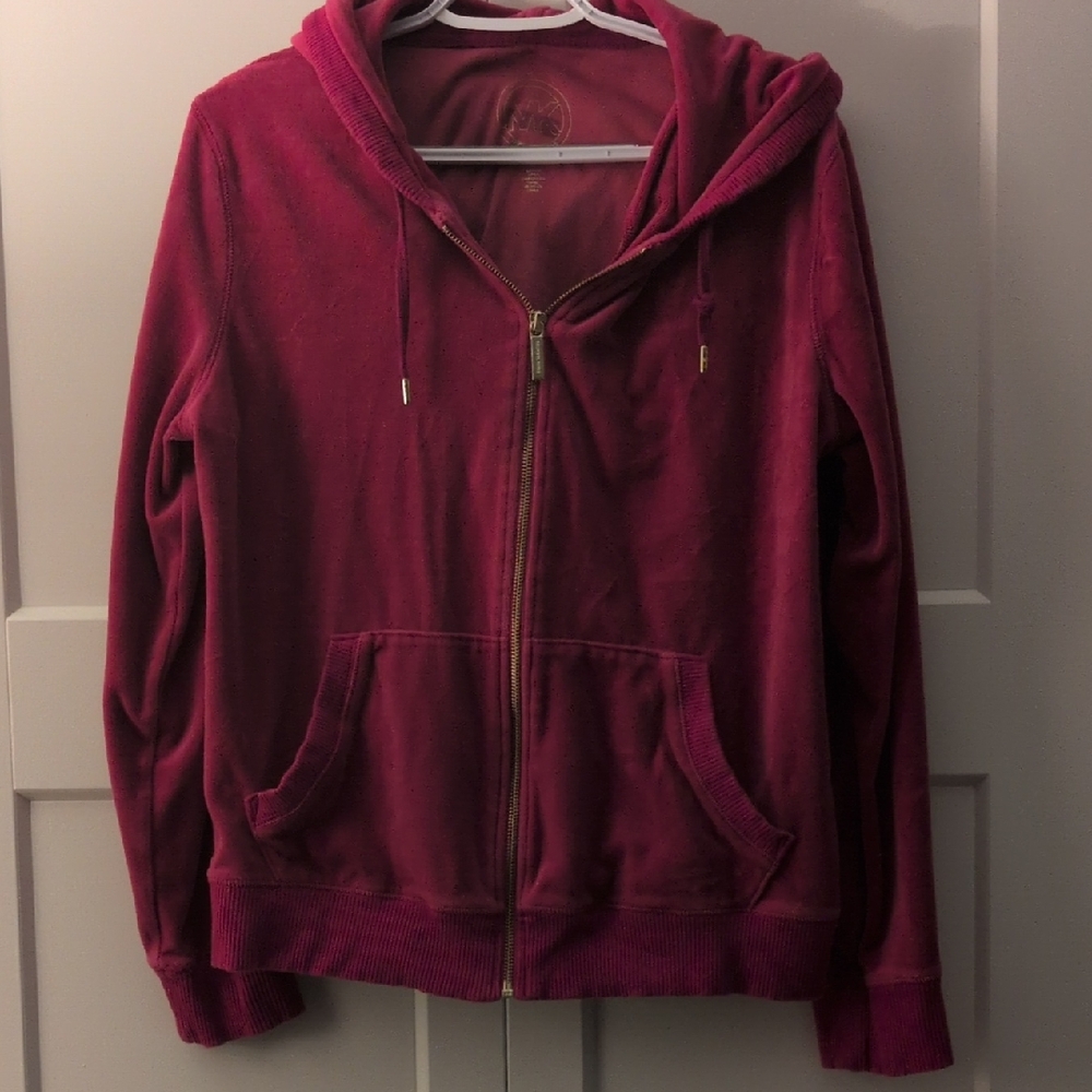 Michael Kors Pink Valore Logo Hoodie